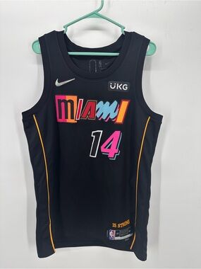 Tyler Herro Miami Heat 2021-22 City Edition Nike Jersey Size Large